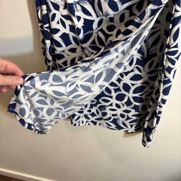 LAUREN RALPH LAUREN Sz 6 Bodycon Ruched 3/4 Sleeves Above the Knee Jersey Dress - Picture 10 of 10